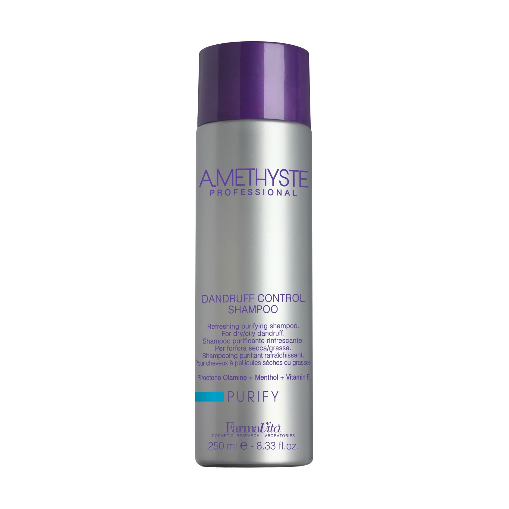 Шампунь FarmaVita Amethyste Purify Dandruff Control Shampoo проти лупи, 250 мл